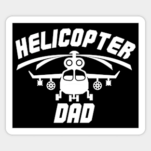 Helicopter Dad _ Funny Fathers Day Gift Sticker